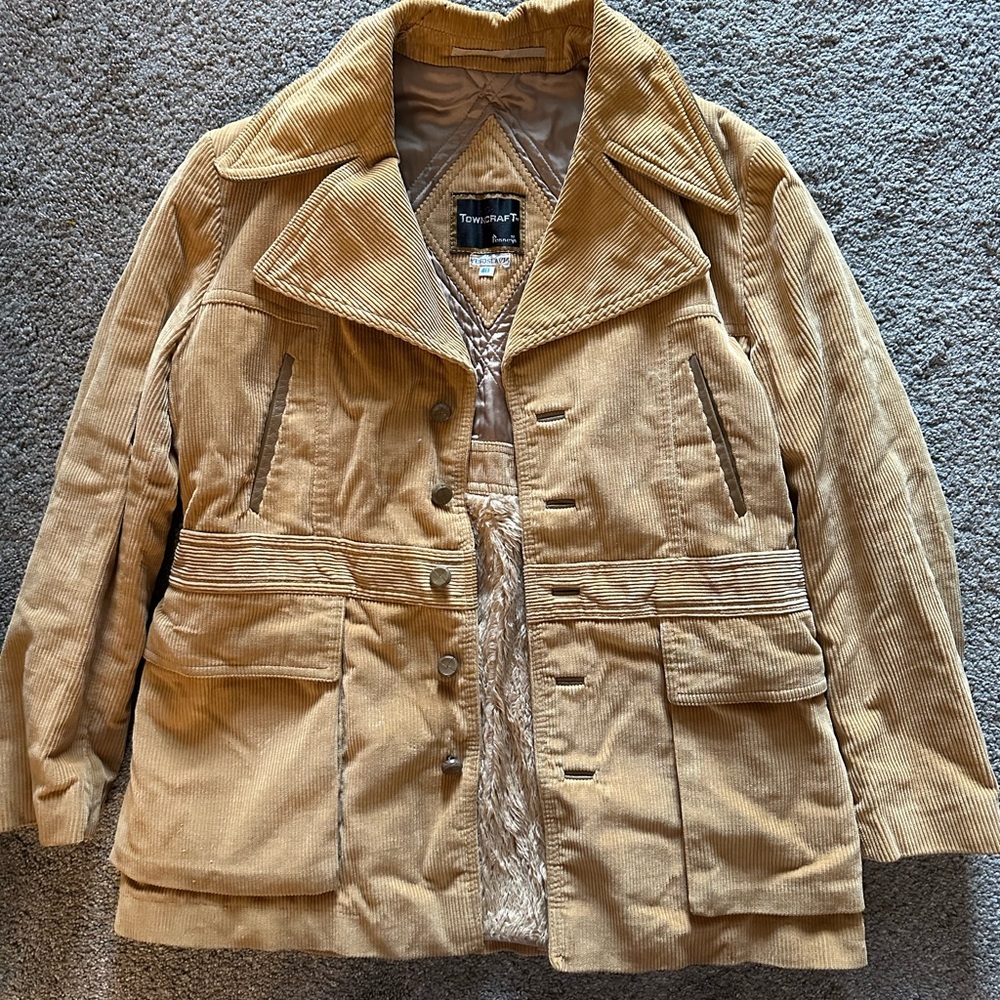 Towncraft Light Brown Corduroy Jacket